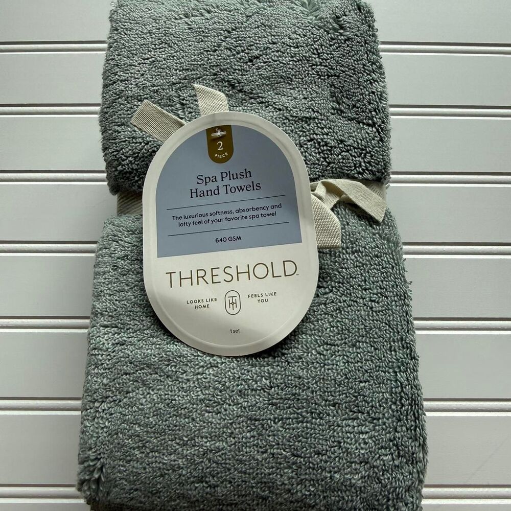 Threshold Spa Plush Hand Towels
